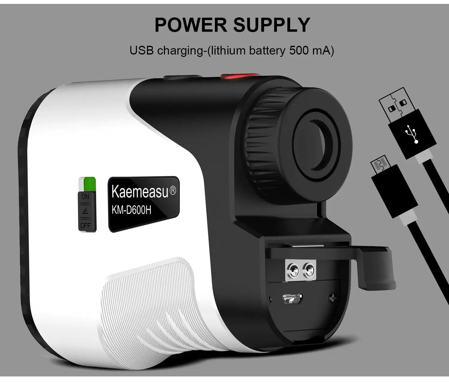 1000M Laser Range Finder Golf Ballistic Monocular Angle rechargeable 1 / 800m