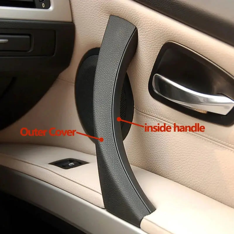 Upgraded Interior Door Handle Inside Or Cover Trim Replacement For BMW 3 Series E90 E91 E92 316 318 320 325 328i 2004-2012 by InterCyprus Trading Ltd