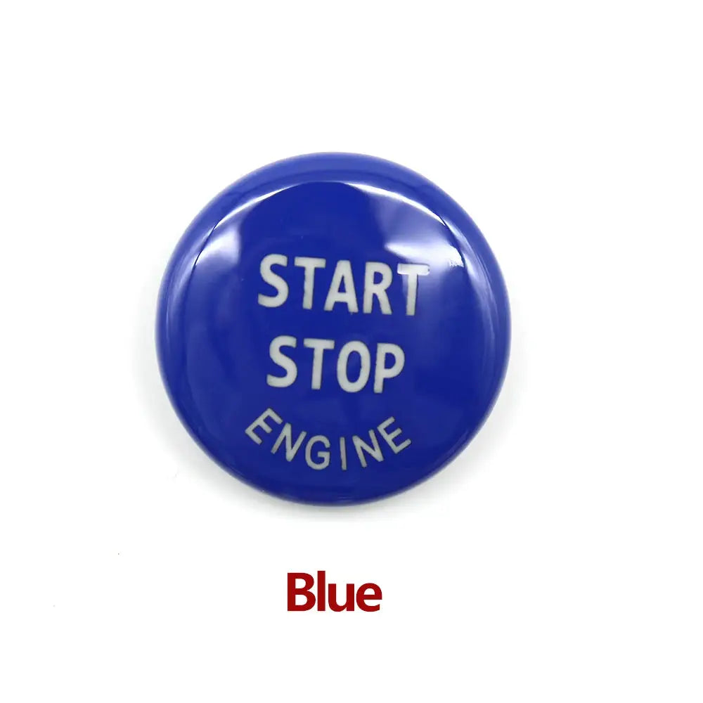 Engine Ignition Switch Start Stop Button Cover For BMW E Series 3S X1 X5 X6 Z4 E70 E71 E72 E90 E91 E92 E93 E84 E60 E89 by InterCyprus Trading Ltd