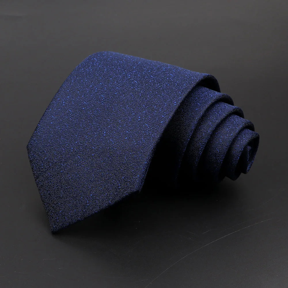 Classic Men's 8cm Plaid and Striped Neck Ties for Formal Events 26