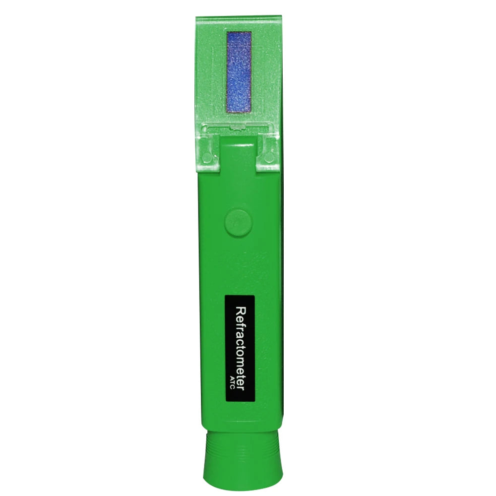 Handheld Refractometer 0-32 Percent Brix Meter &ndash; Wide Range green