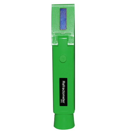 Handheld Refractometer 0-32 Percent Brix Meter &ndash; Wide Range green