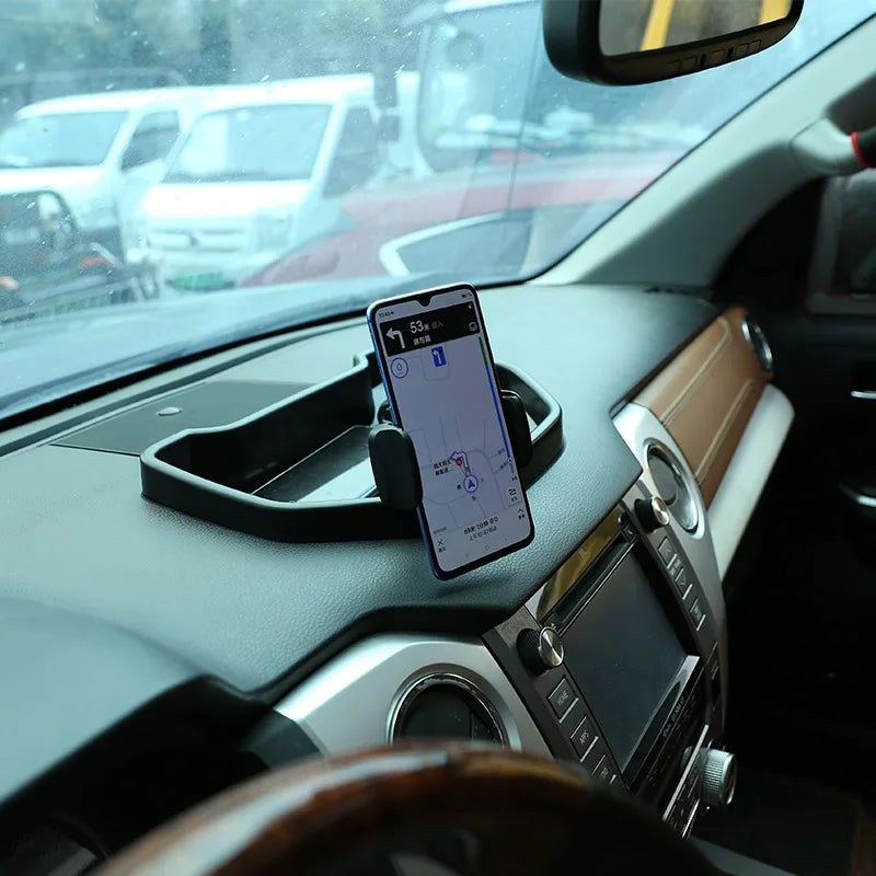 Θήκη αποθήκευσης για τηλέφωνο από ABS για ταμπλό για Toyota Tundra