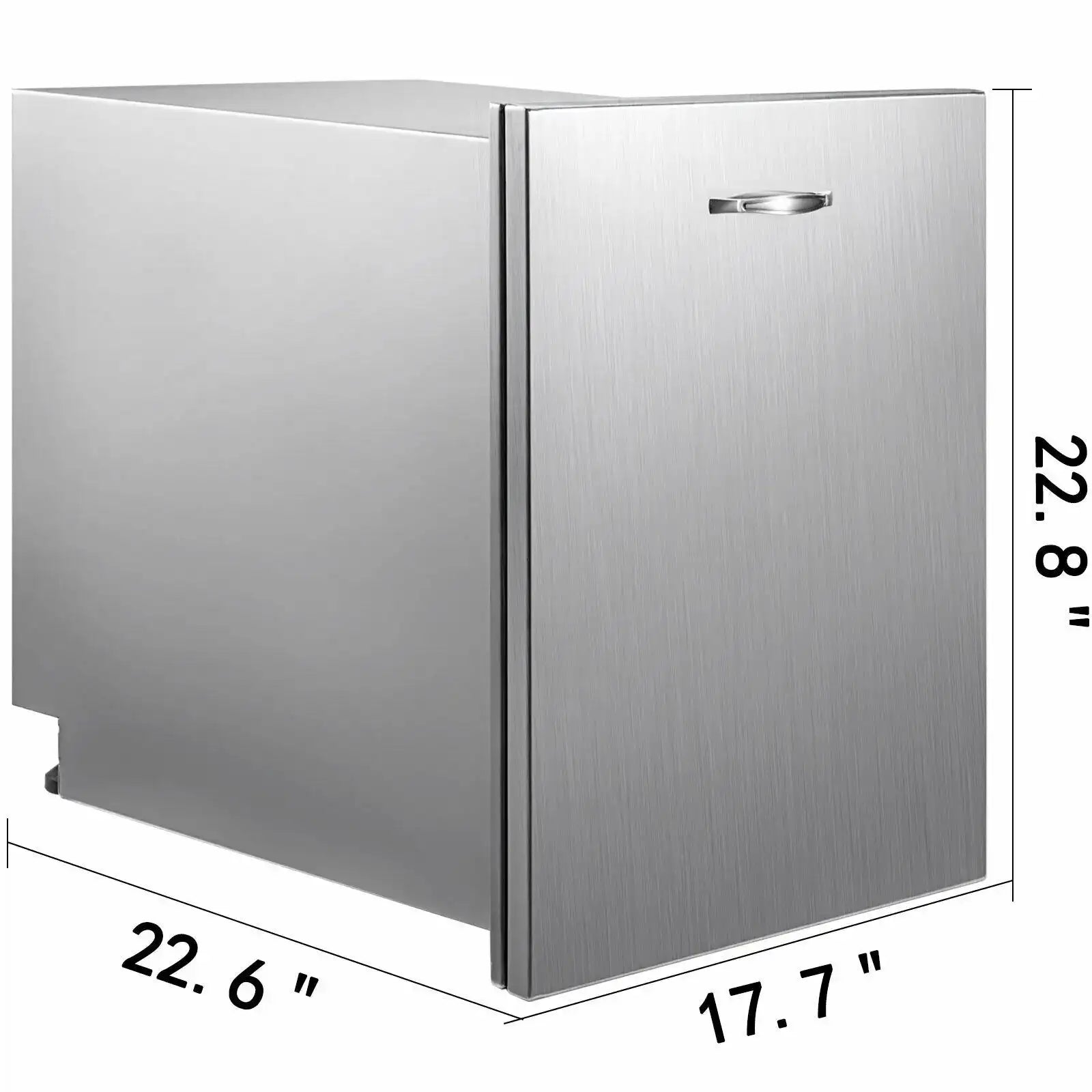 Stainless Steel Pull Out Trash Drawer For Propane Tank