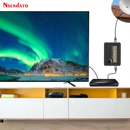 Digital satfinder Satellite Finder signal meter Meter for FTA LNB DIRECTV Signal Pointer SATV Satellite TV Receiver Sat finder