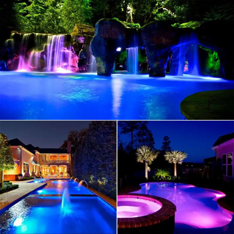 IP68 38W Underwater Pool Light &ndash; Color Changing RGB Lamp