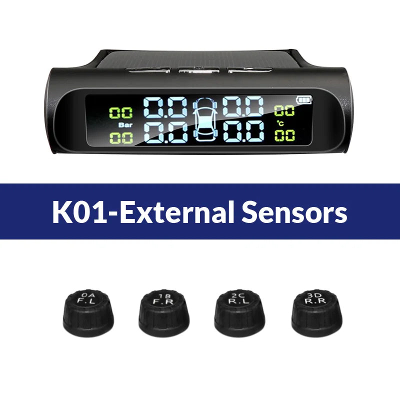 K01 &ndash; Solar Powered Tyre Pressure Monitoring System K01-External Sensor