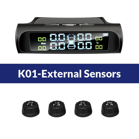 K01 &ndash; Solar Powered Tyre Pressure Monitoring System K01-External Sensor
