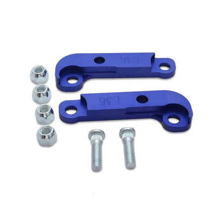 2Pcs Aluminium Steering Lock Adapter Increasing Turn Angle about 25%-30% For BMW E36 M3 Tuning Drift Lock Kit by InterCyprus Trading Ltd