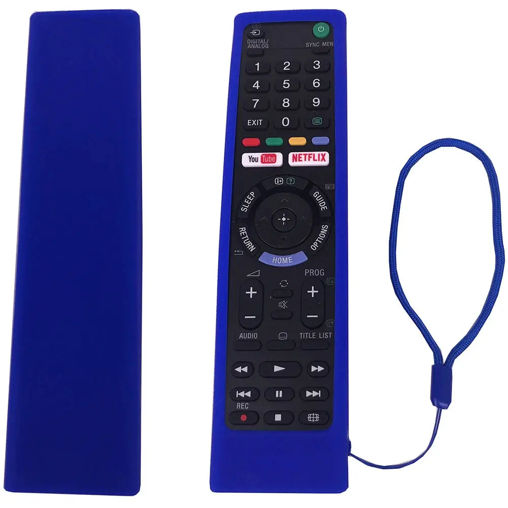 Silicone Remote Control Case For SONY TV Remote Protector Cover Case Shockproof RMF-TX200A RMT-TX102D RMT-TX300P RMT-TZ300A by InterCyprus Trading Ltd