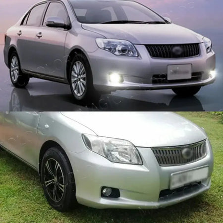 Led Fog Light for Toyota Corolla AXIO 2011 FIELDER 2007 DRL Daylight Daytime Running Lamps Wires Switch Relay White Yellow by InterCyprus Trading Ltd