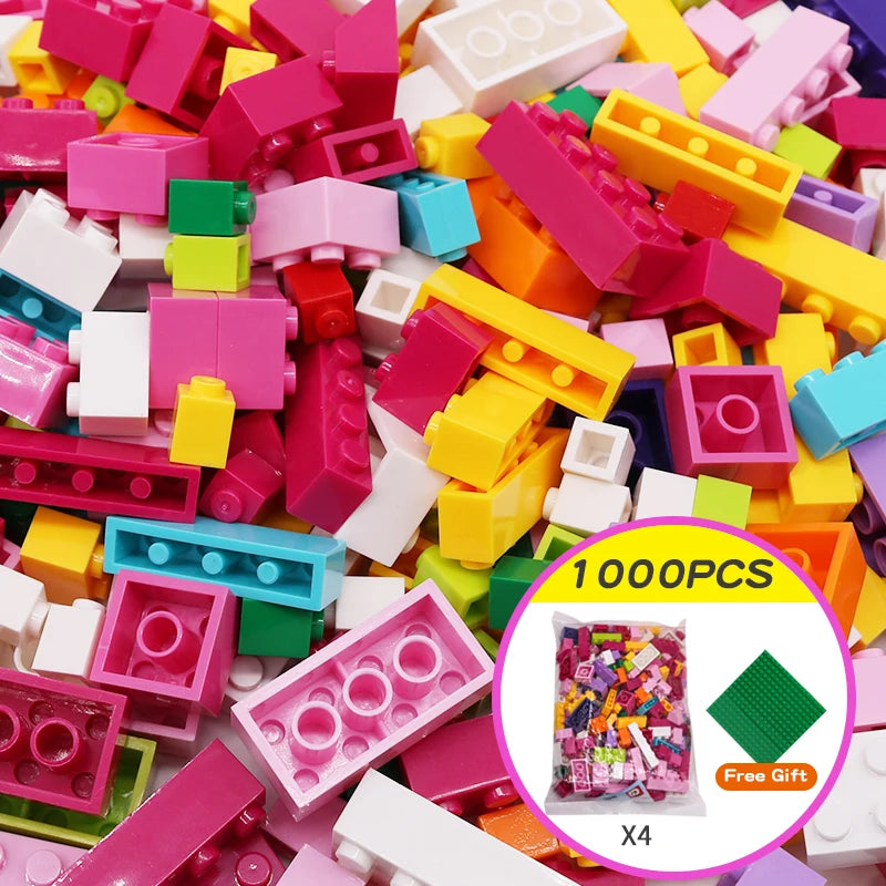 KACUU 1000 Pieces DIY Building Blocks &ndash; Creative Educational Fun for Children