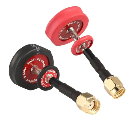 Pagoda 2 / Triple Feed Patch 5.8G 5dBi 50W Omnidirectional Omni FPV Flat Panel Pagoda Antenna LHCP/RHCP SMA/RP-SMA by InterCyprus Trading Ltd