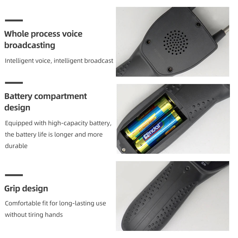 GM650 Grain Moisture Meter - Digital LCD Hygrometer