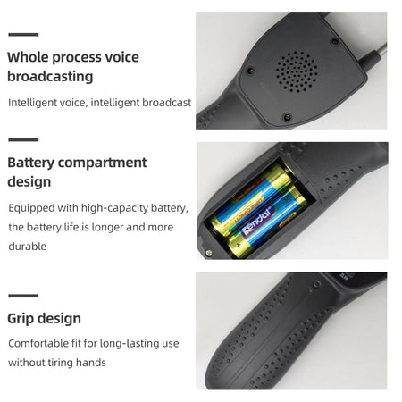 GM650 Grain Moisture Meter - Digital LCD Hygrometer