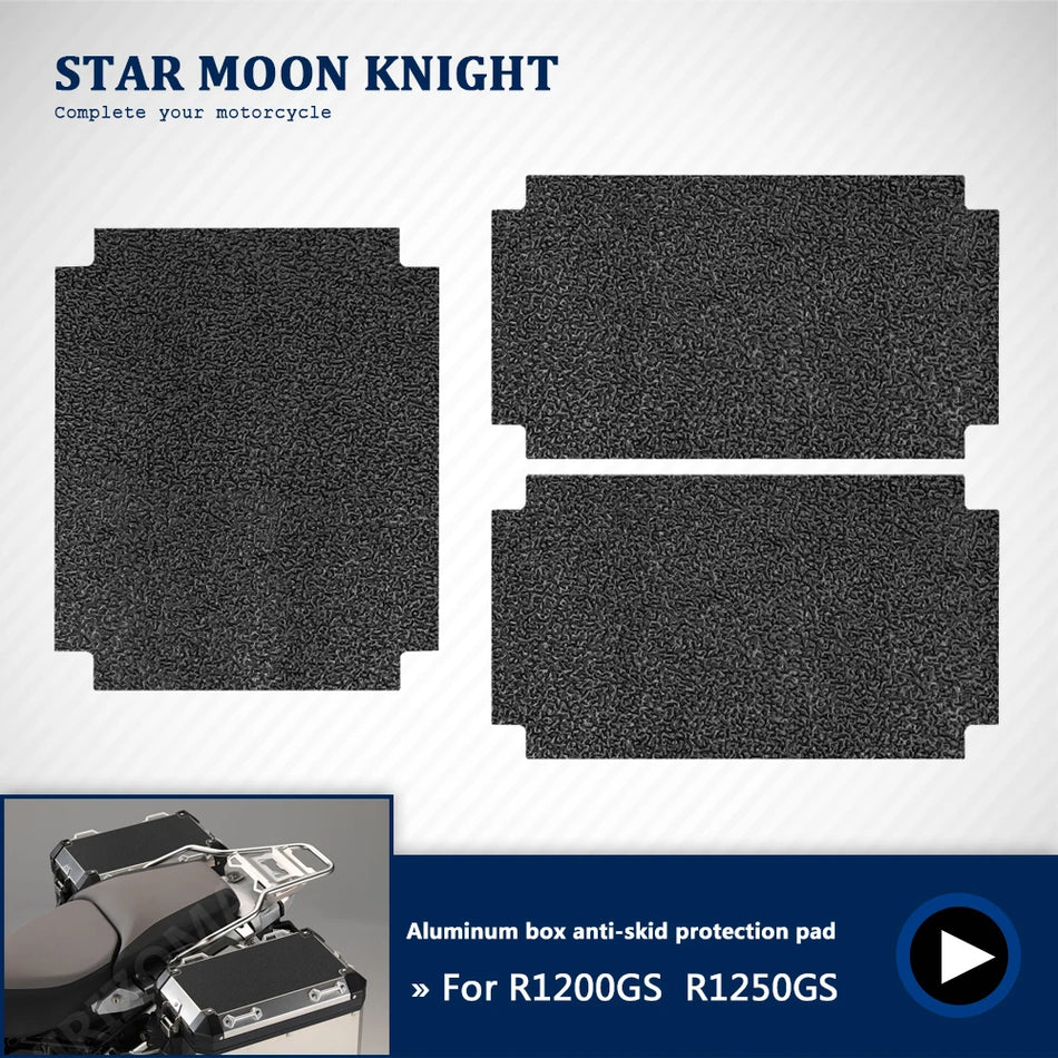 Набор накладок на боковые кофры BMW R1200GS R1250GS, пластиковая и алюминиевая защита