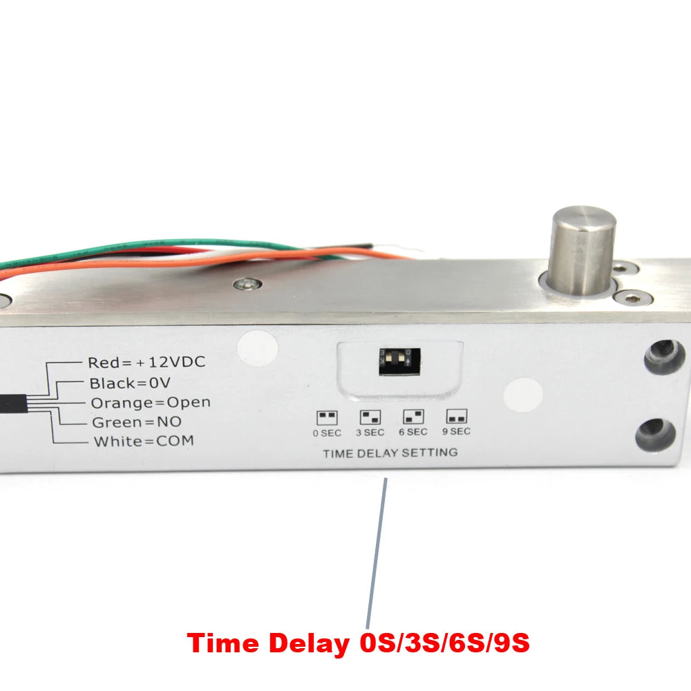 F160B &ndash; NC NO Fail Safe Electronic Mortise Lock Time Delay
