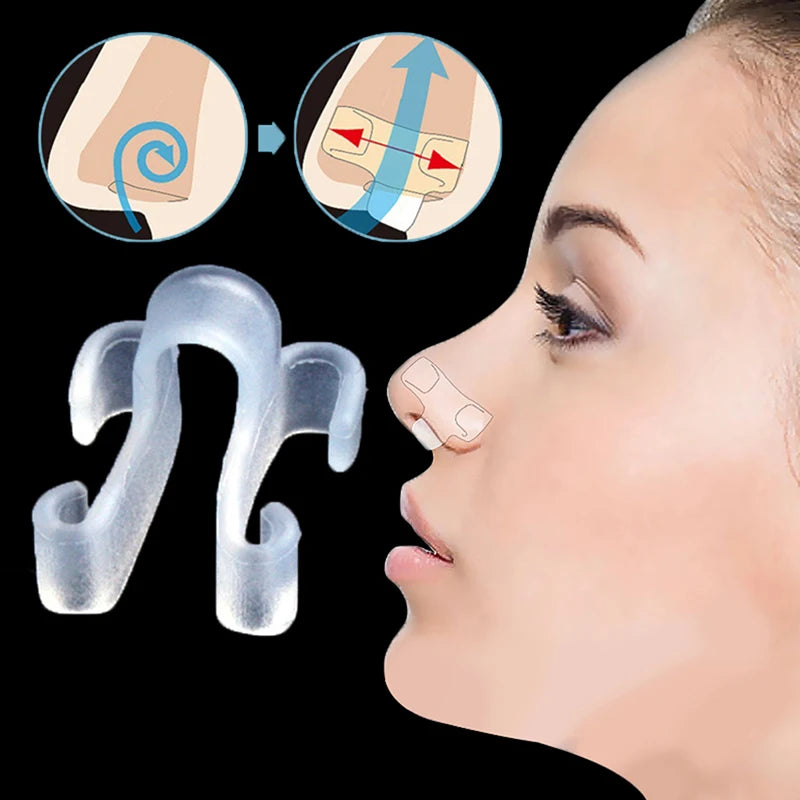 1Pc Sleeping Aid Anti Snoring Nose Clip &ndash; Silent Relief Default Title