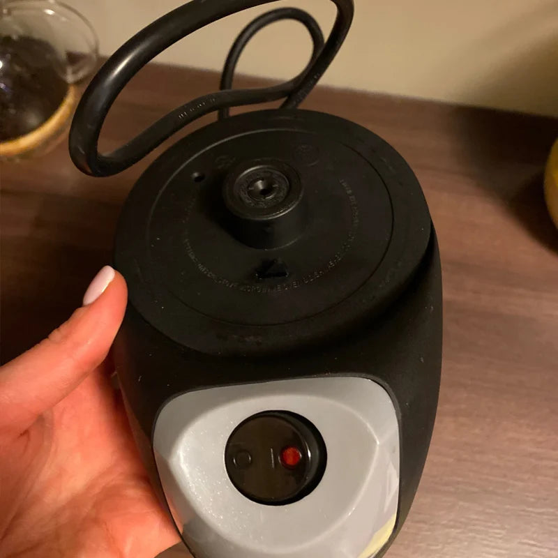 Electric Italian Coffee Maker - 3 to 6 Cup Percolator - Aluminium