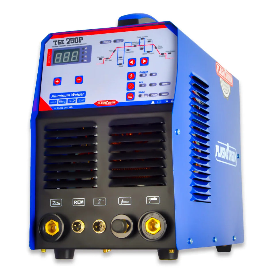 TSE 250P TIG AC DC ARC Κολλητής για Αλουμίνιο, Ημι-Αυτόματος