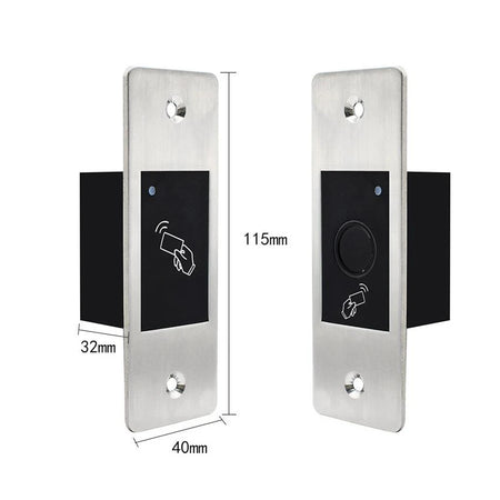 IP66 Waterproof Metal Embedded Access Control &ndash; Fingerprint