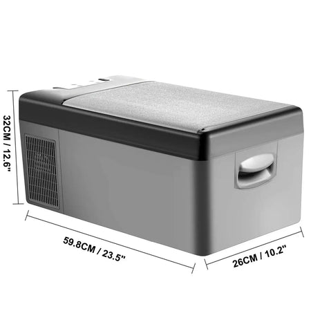 15L Portable Car Freezer 12V 24V Mini Fridge