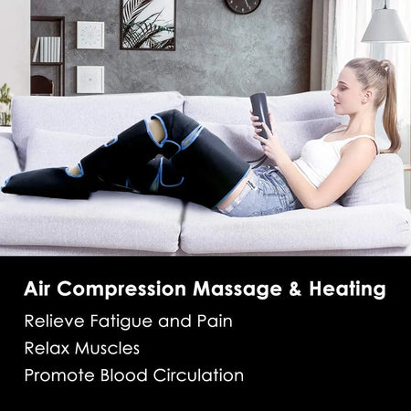 360&deg; Air Pressure Leg Massager for Blood Circulation &amp; Relaxation