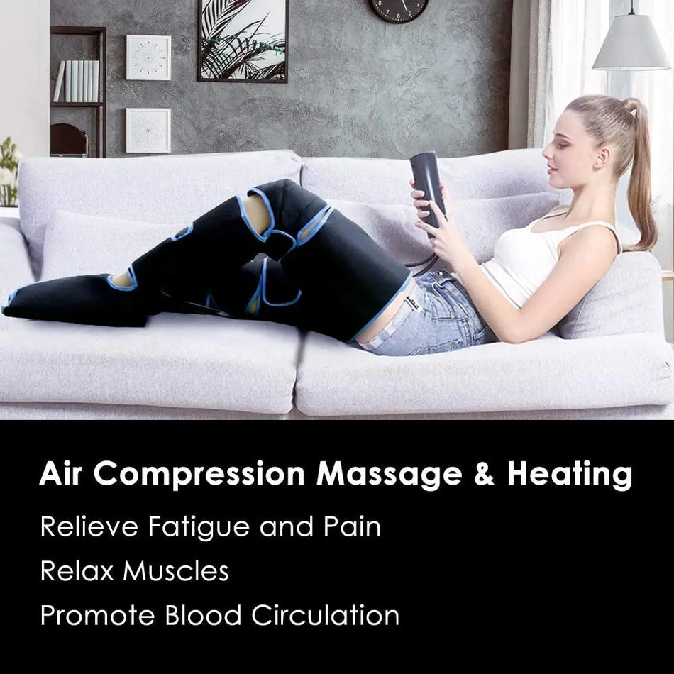 360&deg; Air Pressure Leg Massager for Blood Circulation &amp; Relaxation