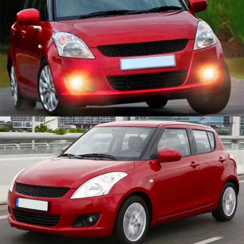 For Suzuki Swift 2011 2012 2013 2014 2015 2016 2017 Car LED Fog Light Day Time Running DRL Wires Harness Switch Waterproof by InterCyprus Trading Ltd