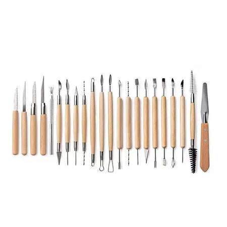 Comprehensive 61-Piece Ceramic Sculpture &amp; Pottery Tool Set