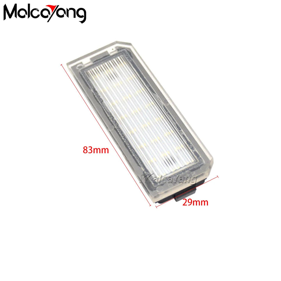 Luces de Matrícula LED Blancas Sin Errores para Land Rover L494 L405 VW Golf