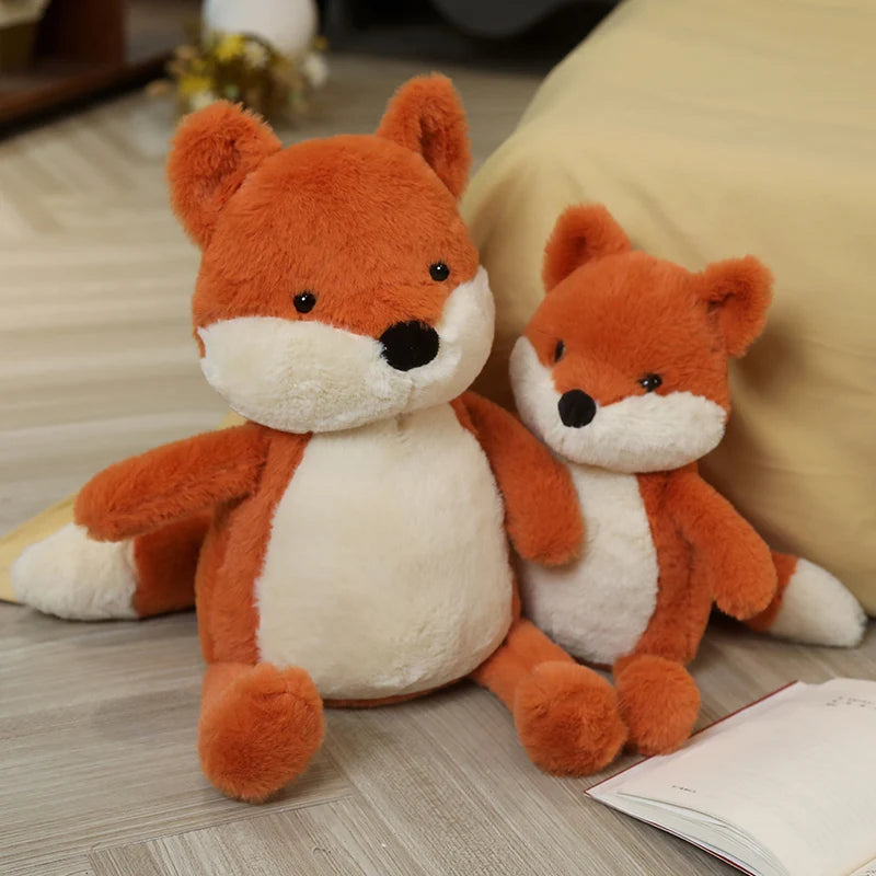 Kawaii Fox Plush Toy - Cute Stuffed Animal for Kids
