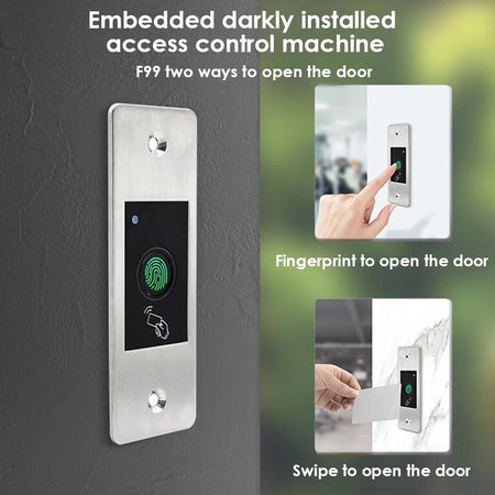 IP66 Waterproof Metal Embedded Access Control &ndash; Fingerprint