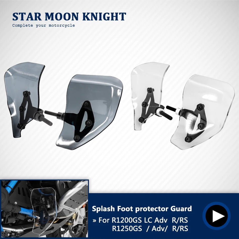 BMW R1250GS R1200GS ADV LC R 1200 Προστατευτικό Ποδιού Splash, Πίσω Κάλυμμα Μοχλού Φρένου Ποδιού και Λεβιέ Ταχυτήτων