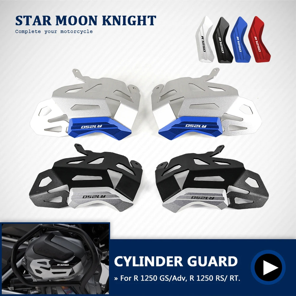Parafanghi motore BMW R1250GS in alluminio con protezioni per testa cilindro per R1250 RS RT, sinistro e destro