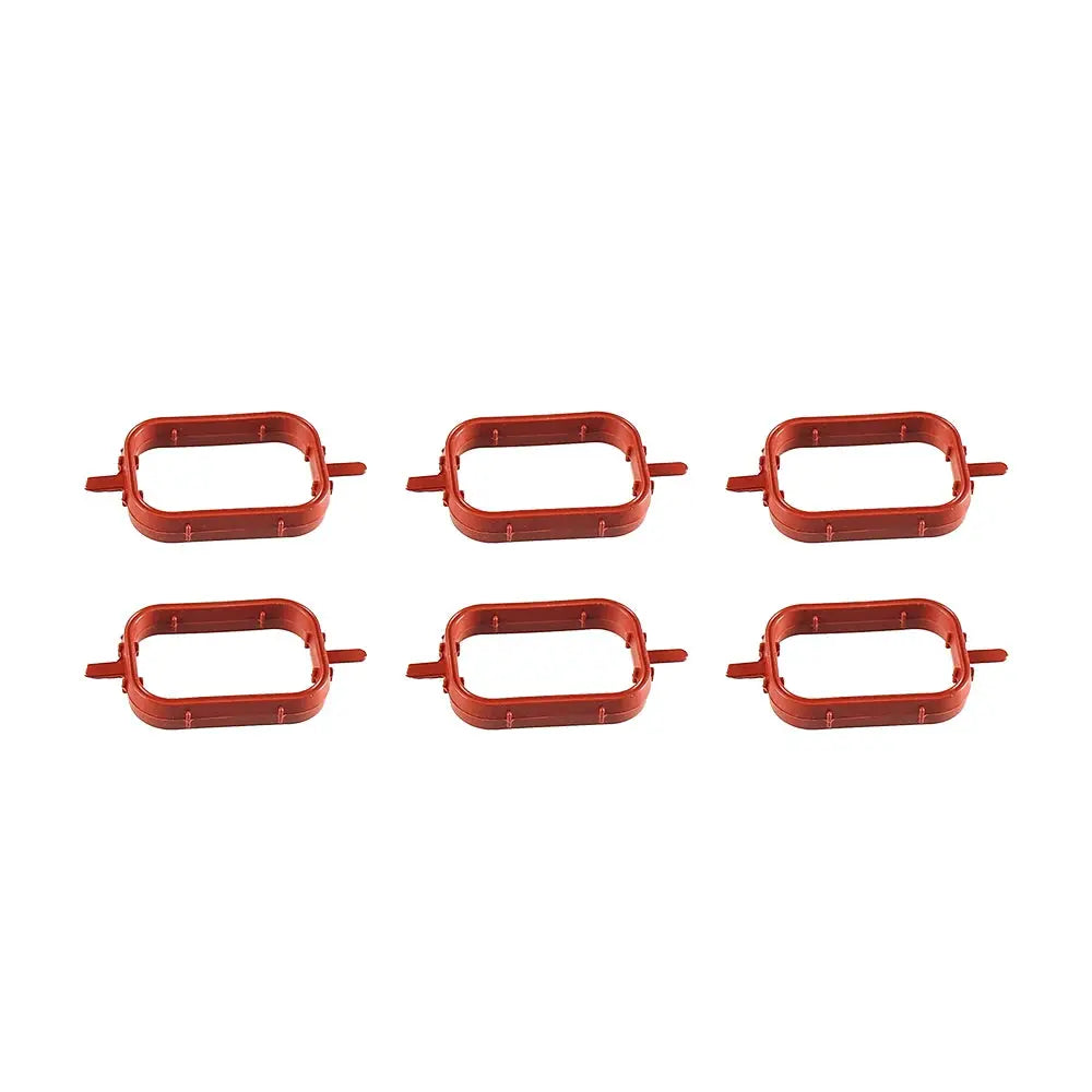 6PCS 22mm Swirl Flap Blanking Plates with Intake Manifold Gasket Seal For BMW M47 M57 E39 E87 E46 E90 E39 E60 X3 6 Cylinder by InterCyprus Trading Ltd
