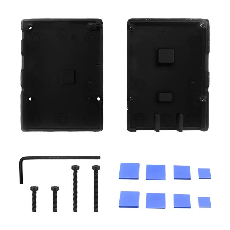 Raspberry Pi 3 Aluminum Case &ndash; Passive Cooling Armor with Thermal Pad Heat Sink