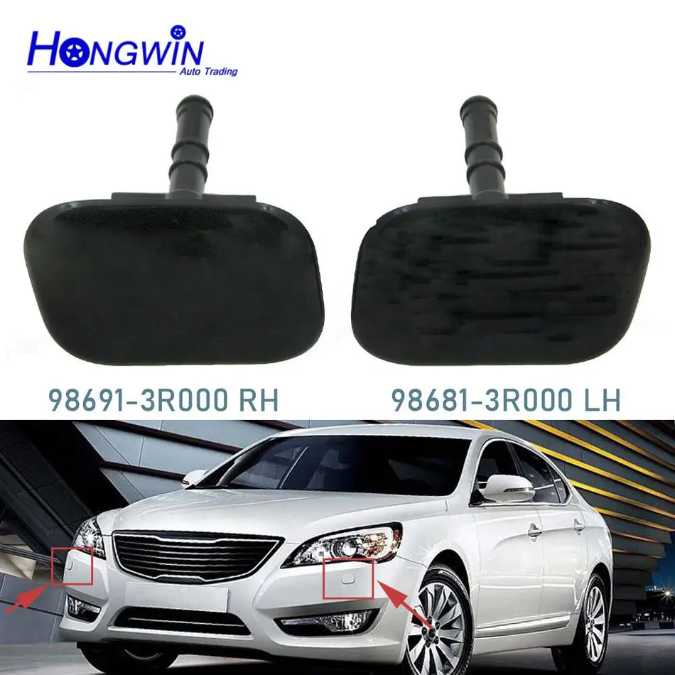 Headlight Washer Spray Nozzles Front Plastic For Kia Cadenza K5 K7