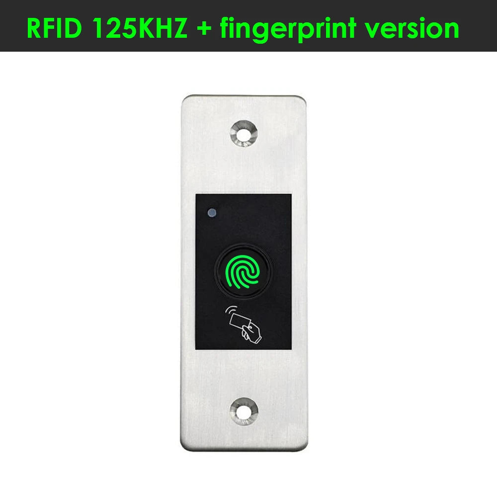 IP66 Waterproof Metal Embedded Access Control &ndash; Fingerprint 125KHz Fingerprint