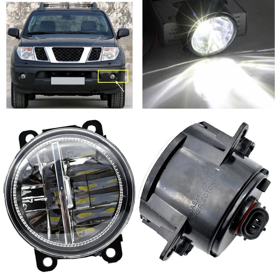 Nebelscheinwerfer Hochhelligkeit LED für Nissan Navara D40 2004-2015, Leaf 2011-2015