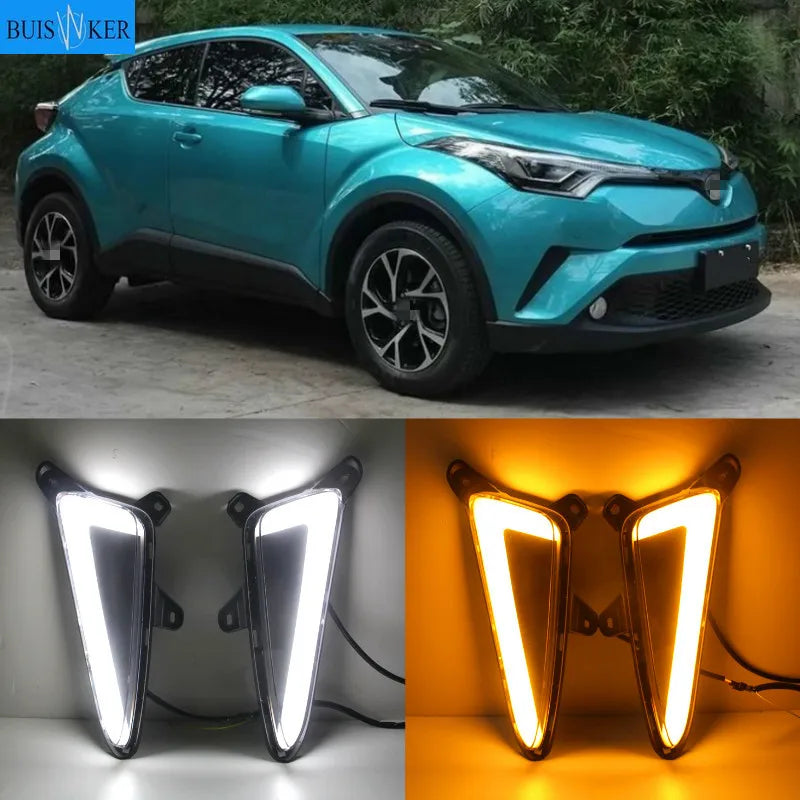 LED Dagrijverlichting 12V Voor Toyota C-HR 2016-2019 DRL