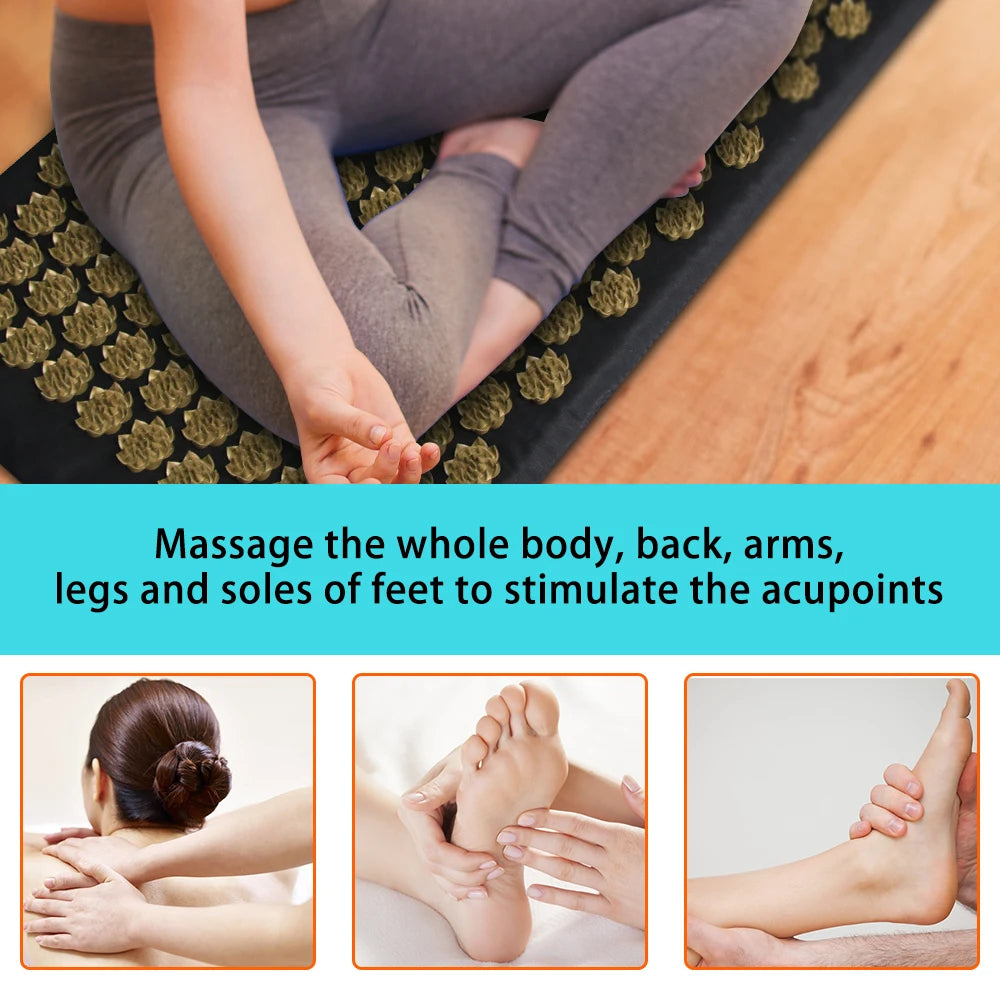 Kuznetsovs Applicator &ndash; Nonslip Acupressure Cushion Massager