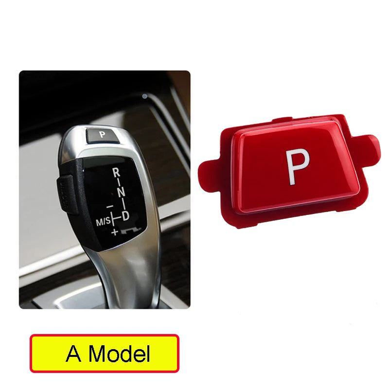 Parking Brake Button With ABS Material For BMW 1 2 3 Series F10 F25 by InterCyprus Trading Ltd