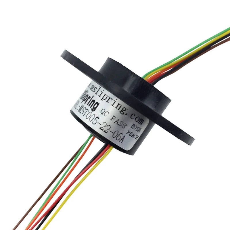 2A Hollow Shaft Slip Ring Rotation Connector - Multi Channel