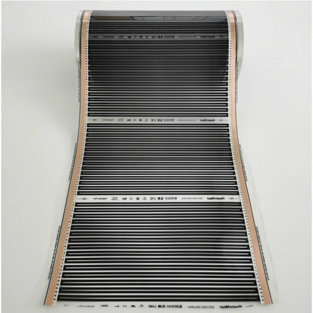 Eco-Friendly 220W Infrared Underfloor Heating Carbon Film Mat - 50cm Width