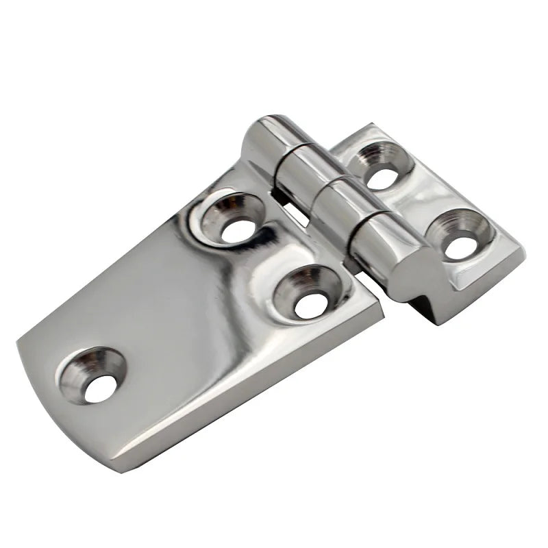 Marine Grade 316 Stainless Steel Offset Right Angle Hinge for Yacht Hardware