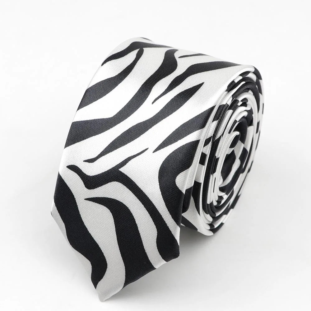 Colourful Musical Notes Skinny Tie for Men 31