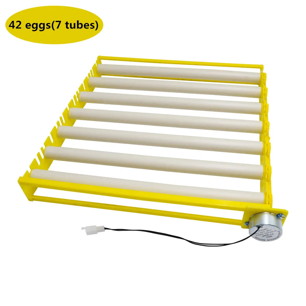 360 Degree Automatic Rotary Egg Turner &ndash; Easy Operation 42 eggs 7 tubes