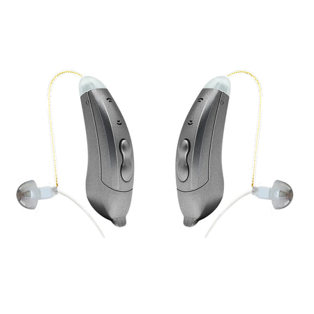 IncenSonic SF101 Digital Hearing Aids with Bluetooth and Mobile App Support SF101-Graphite-PAIR