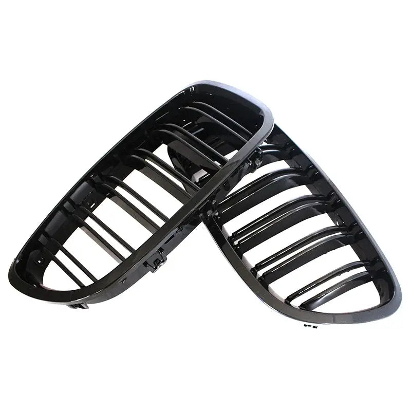 Bright Black Car Front Grille Wide Kidney Grille Grill For BMW 5 Series F10 F18 2010-2017 Front Bumper Grille by InterCyprus Trading Ltd
